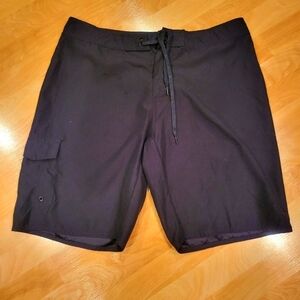 Hang Ten Black Men's Swim Trunks Size 36